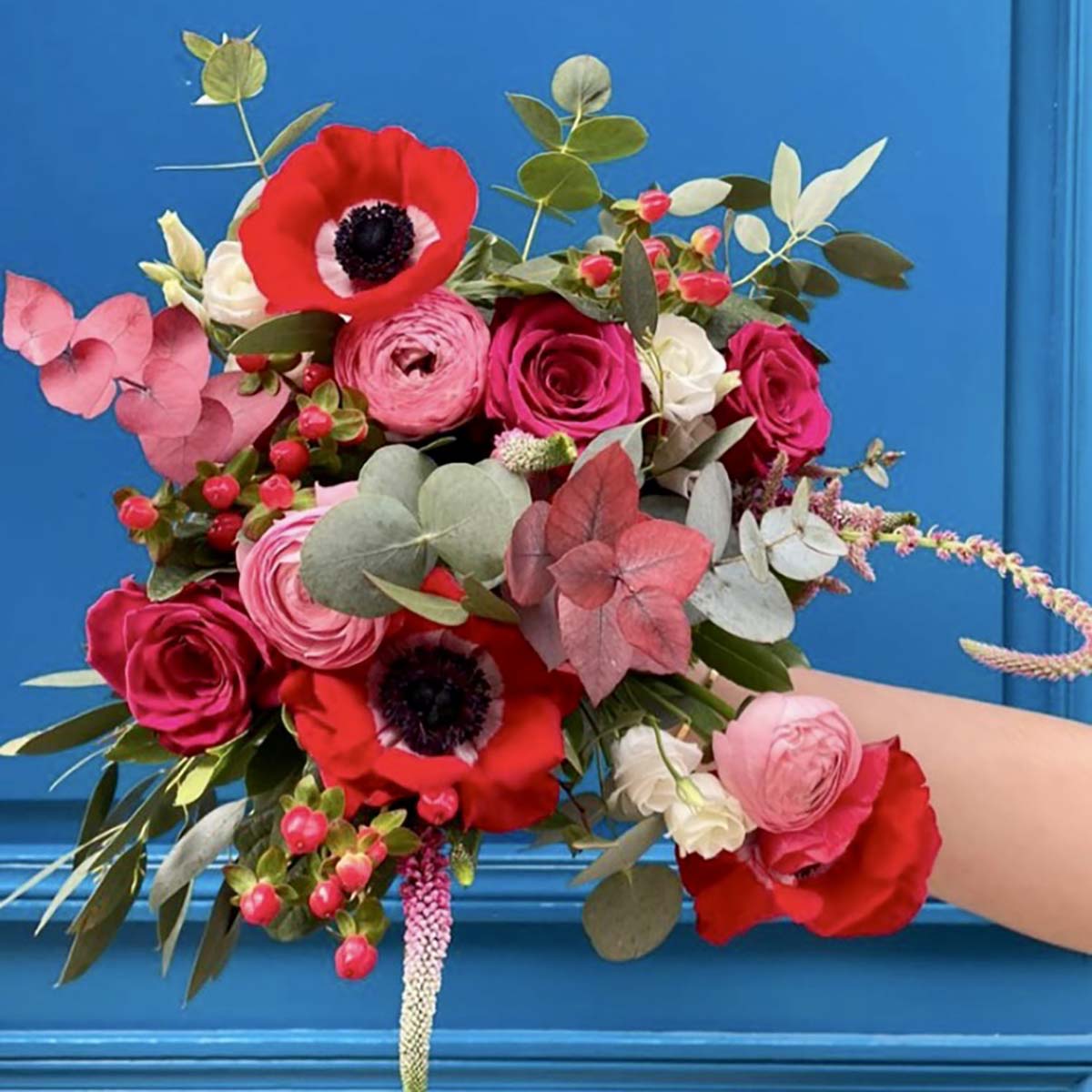 Arrangement de fleurs fraîches