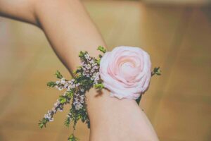 Bracelet-de-fleurs