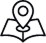 Icône de Profil Utilisateur: Représentation Générique de Personne Icône de profil utilisateur ou d'emplacement, silhouette d'une personne en contour gris foncé sur fond sombre. Symbole générique d'avatar.